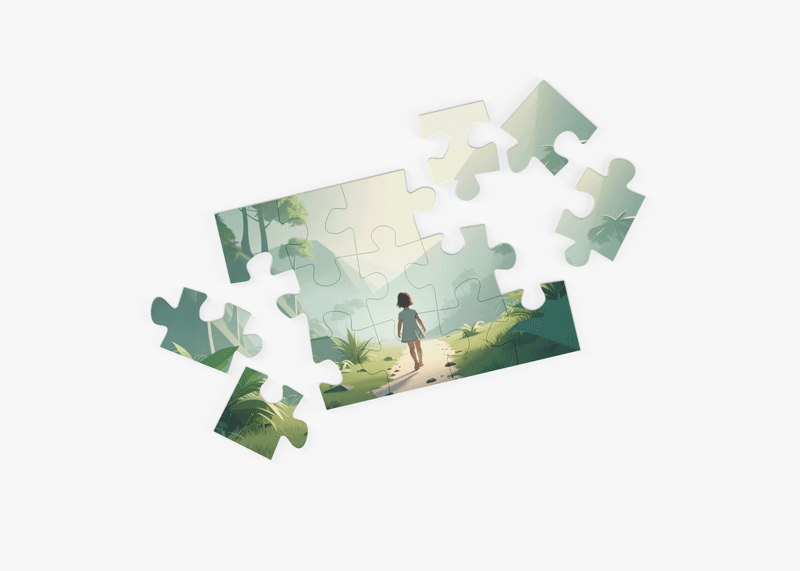 Puzzle druri personalizuar nga foto — dhuratë unike ZANA store